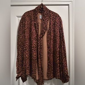 Chicos animal print blouse